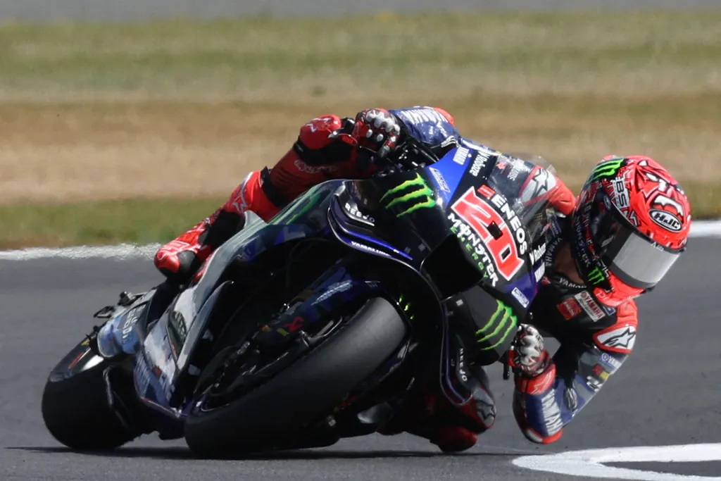 Drama Balapan MotoGP Silverstone Warnai Kemenangan Quartararo